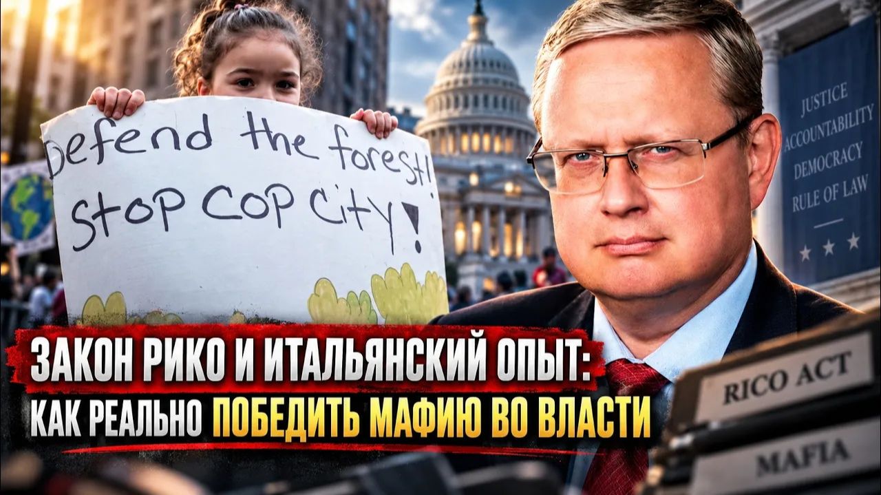 ВАЖНЫЕ НОВОСТИ НА СЕГОДНЯ. Михаил Делягин | Закон РИКО и итальянский опыт: Как реально победить