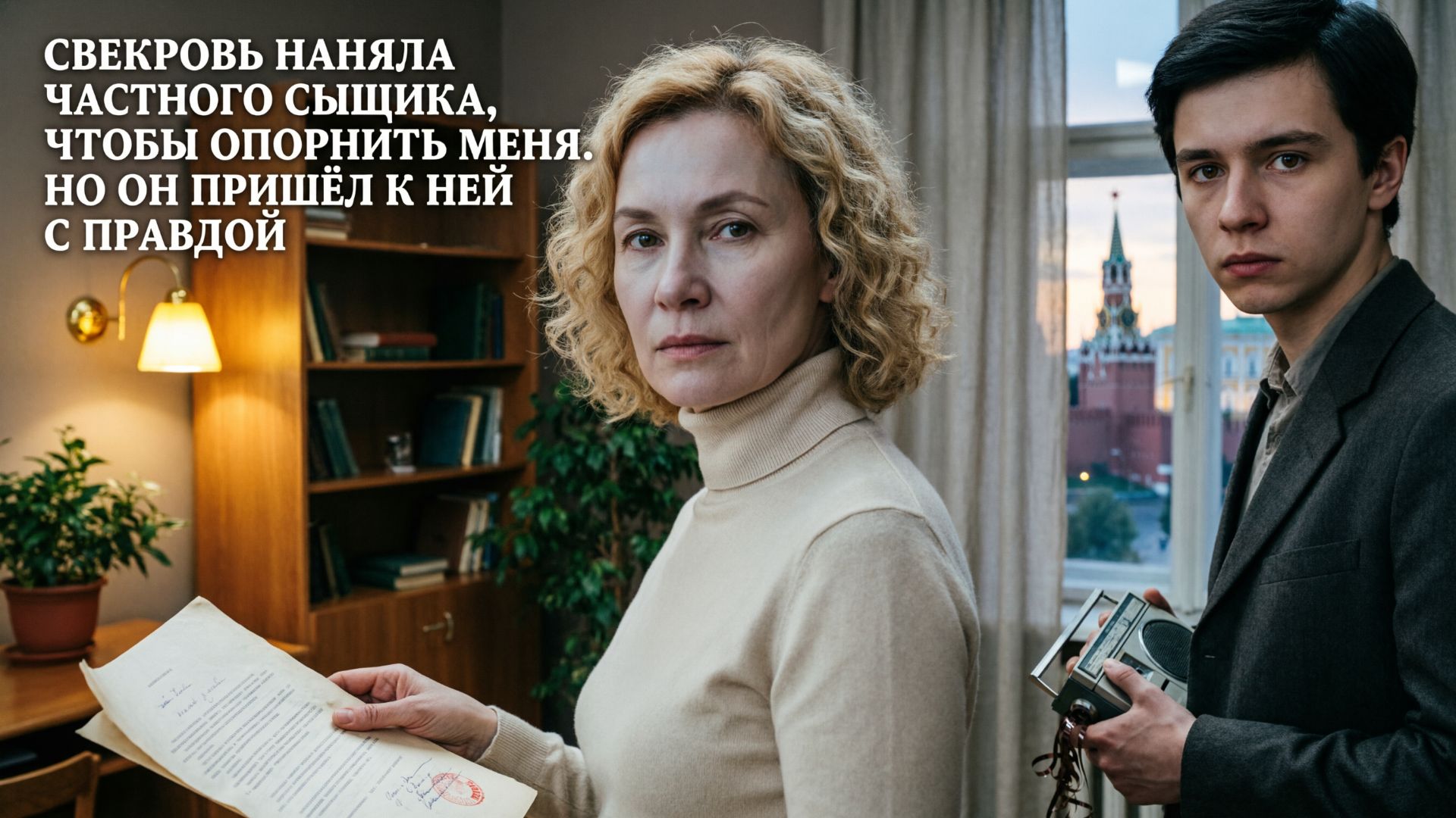 СВЕКРОВЬ НАНЯЛА ЧАСТНОГО СЫЩИКА, ЧТОБЫ ОПОРOЧИТЬ МЕНЯ. НО ОН ПРИШЕЛ К НЕЙ С ПРАВДОЙ
