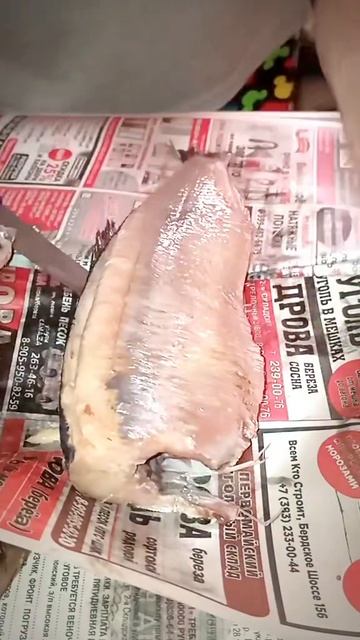 Идеальная разделка селедки за 1 минуту! 🐟🔪