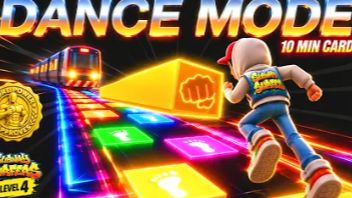 🎮 SUBWAY  Dance Mode: тренируемся как в игре! 👟✨ — акцент на игровую механику.