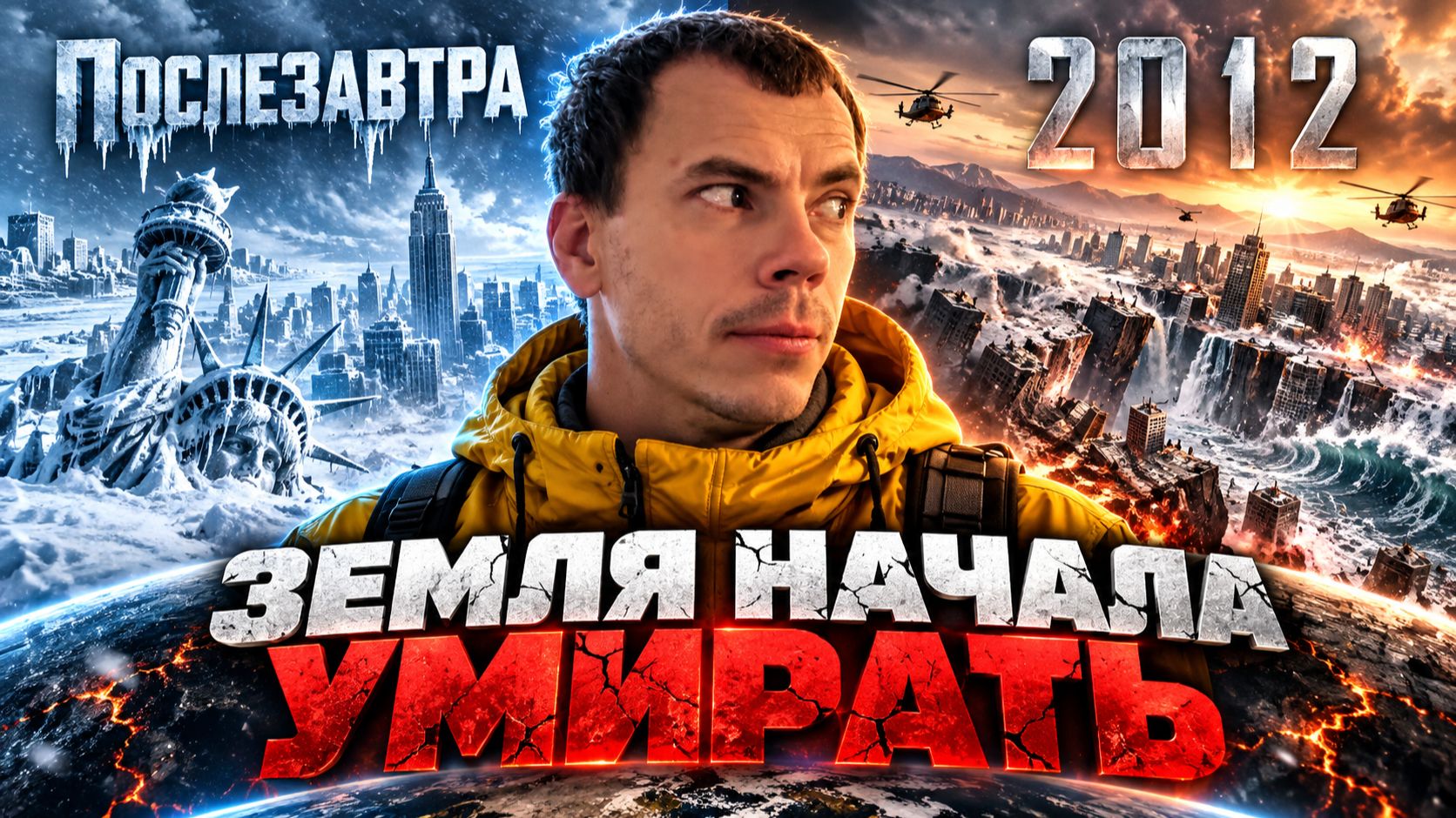 КОГДА ЗЕМЛЯ РЕШИЛА УНИЧТОЖИТЬ ЧЕЛОВЕЧЕСТВО | ПОСЛЕЗАВТРА 2012