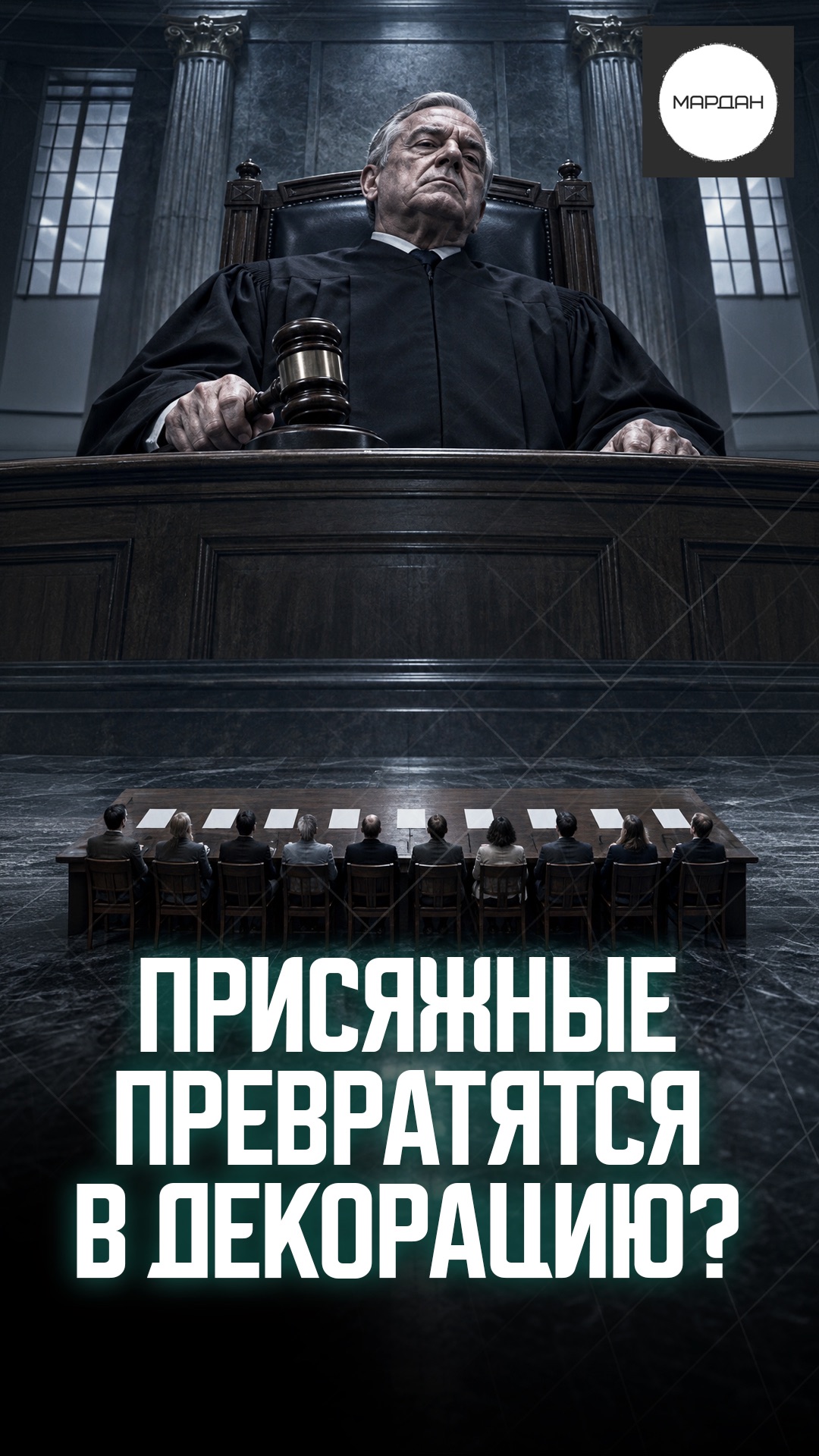 ПРИСЯЖНЫЕ ПРЕВРАТЯТСЯ В ДЕКОРАЦИЮ?
