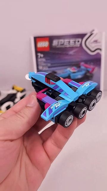 LEGO Speed Champions Космический корабль MOC (30734) Альтернативная сборка для Mini F1 ACADEMY
