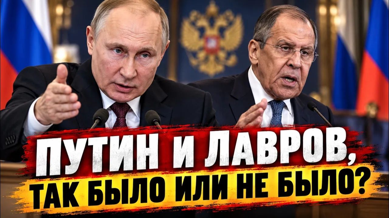 Дмитрий Борисенко. Путин и Лавров, так было или не было
