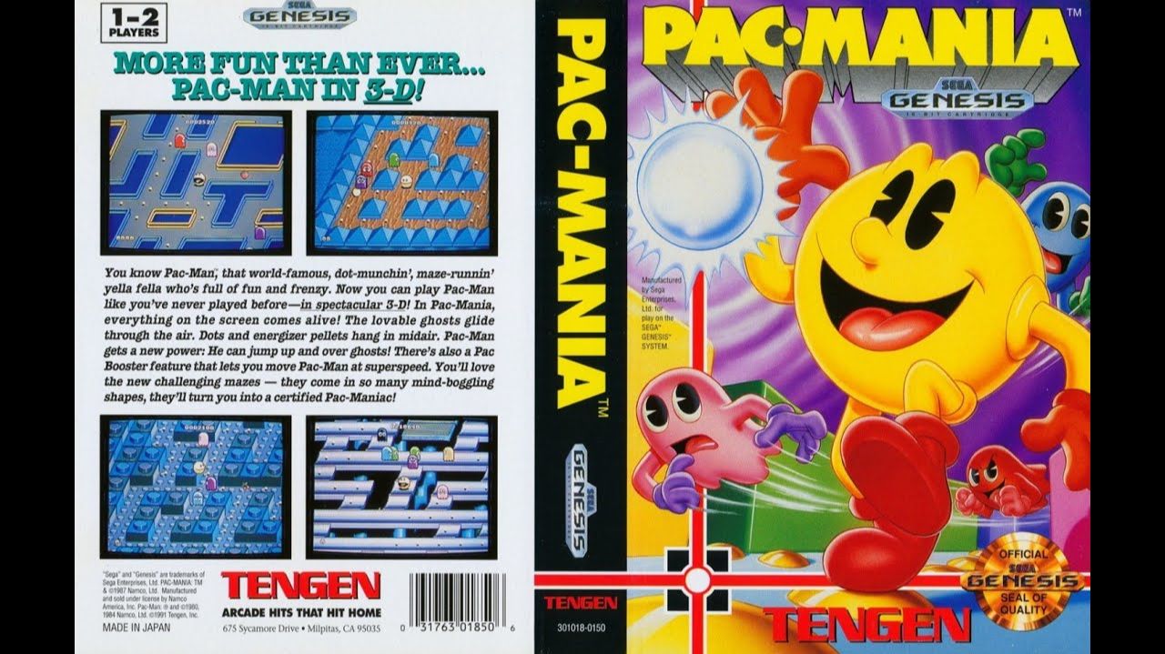Pac-Mania (Genesis)