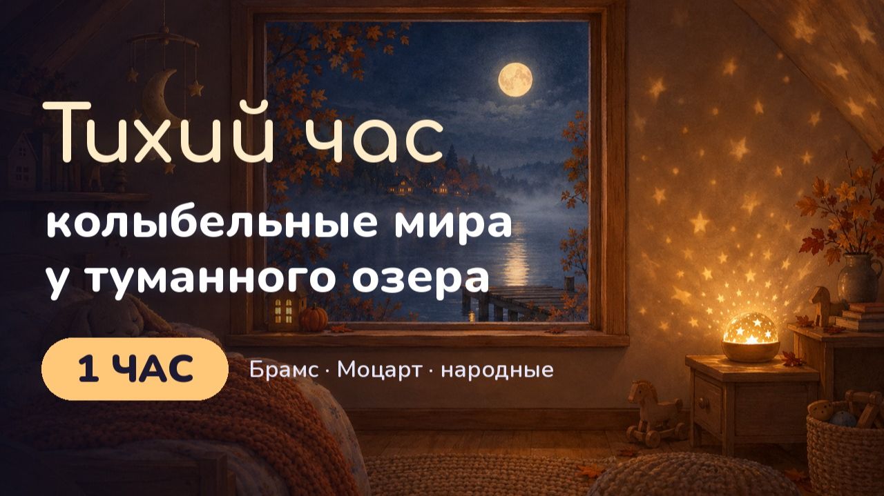 Колыбельные для сна малышей — 1 час
