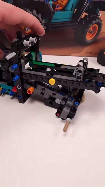 LEGO Technic Trophy Truck MOC (42227) [716 деталей] Альтернативная сборка для Jeep Wrangler Rubicon