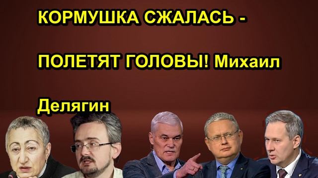 КОРМУШКА СЖАЛАСЬ ПОЛЕТЯТ ГОЛОВЫ! Михаил Делягин