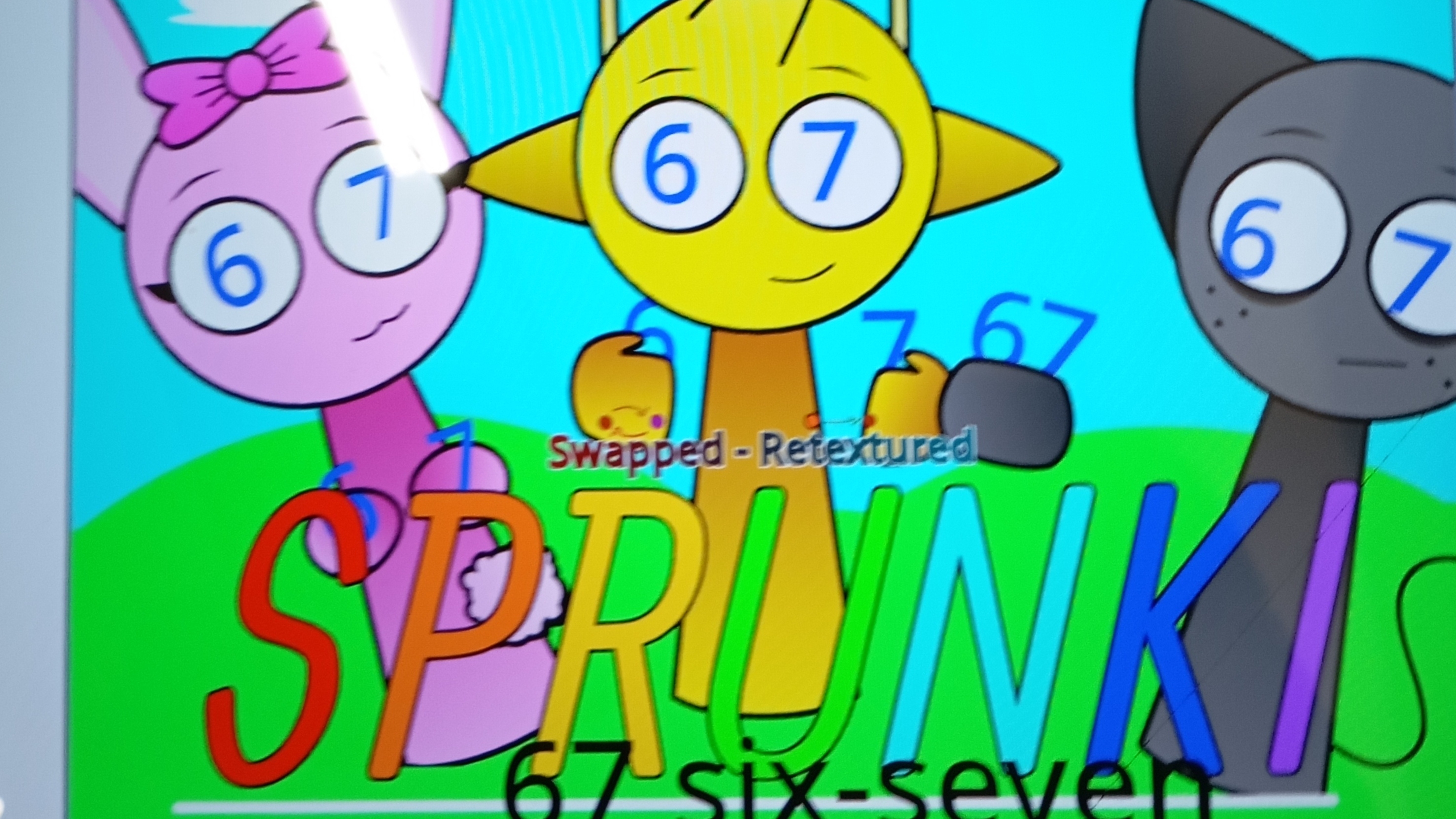 Sprunki Swap Retxtutred но они делают 67