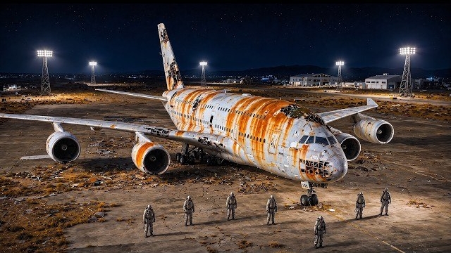 Внутри крупнейшего в мире заброшенного проекта по реставрации Airbus A380-800