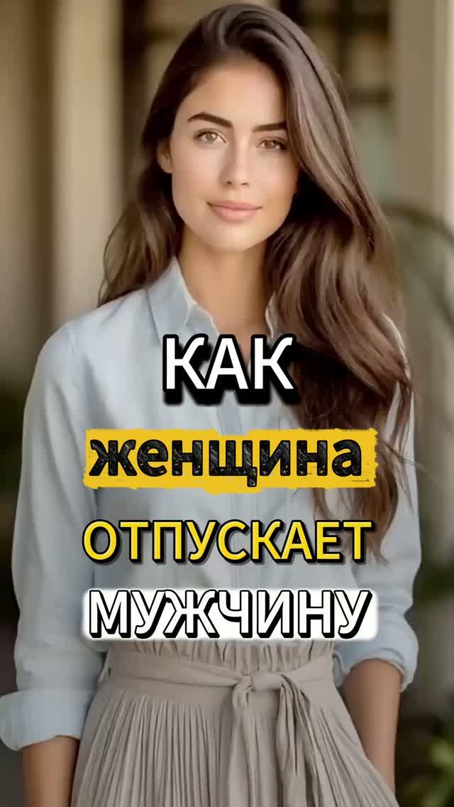 Когда ЖЕНЩИНА действительно ОТПУСКАЕТ мужчину