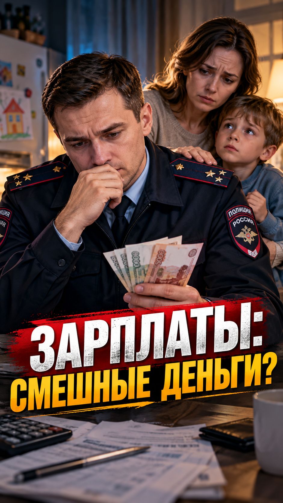 Зарплаты полиции и московские цены: хватает ли на жизнь?
