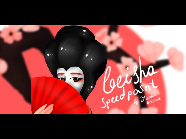 SPEEDPAINT (Paint Tool Sai) | Geisha