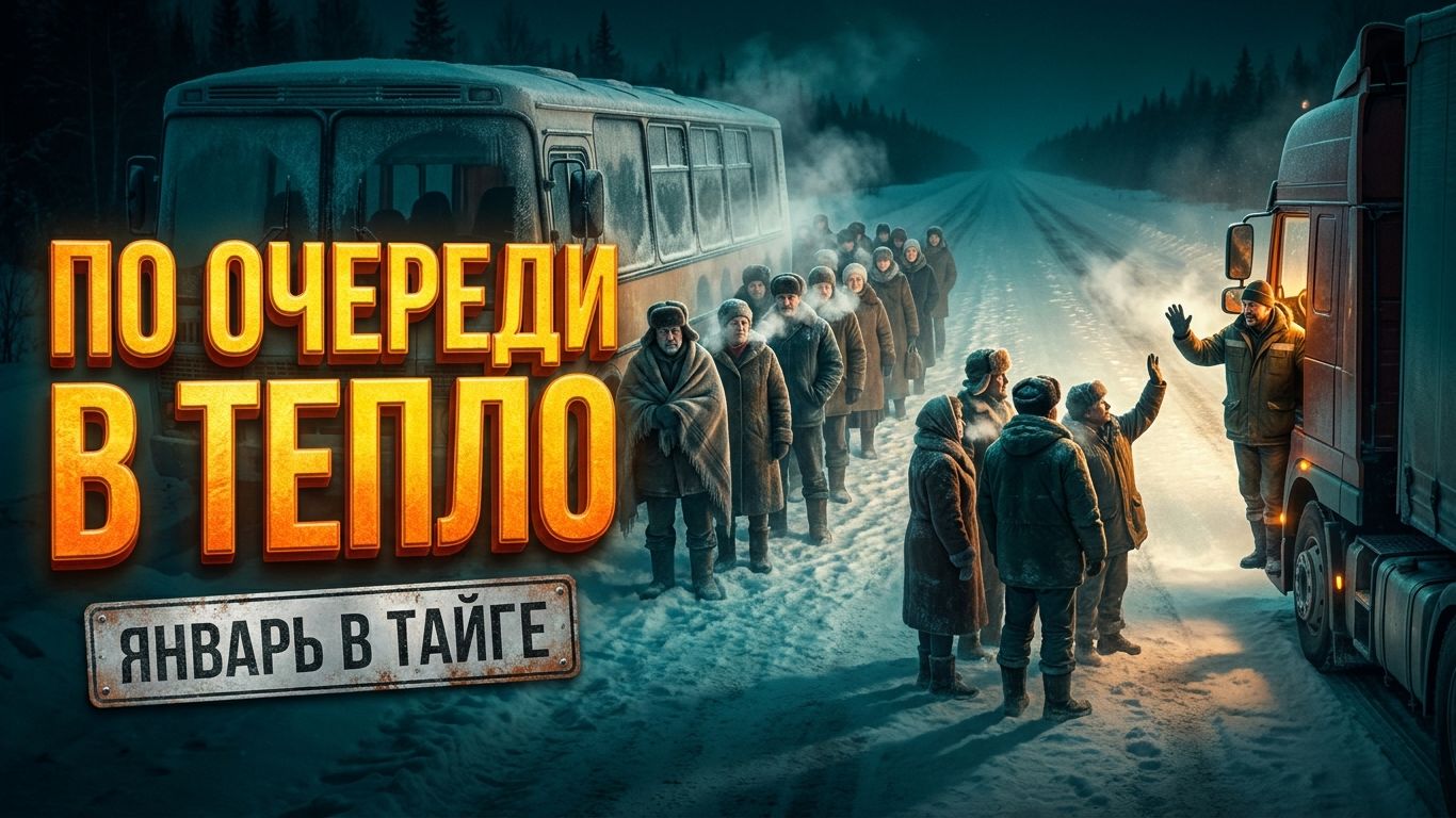Истории дальнобойщиков | Сорок пассажиров замерзали в минус сорок — и я не проехал мимо…