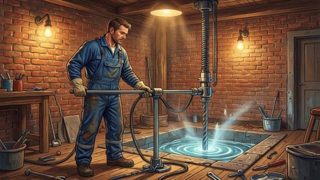 Самодельное оборудование для бурения водяных скважин