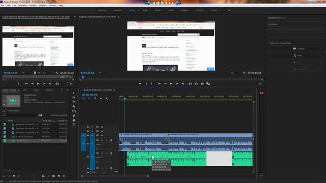 Color Match и Auto-duck. Что нового в Adobe Premiere Pro CC 2018 версия 12.1, апрель 2018-AEplug 214