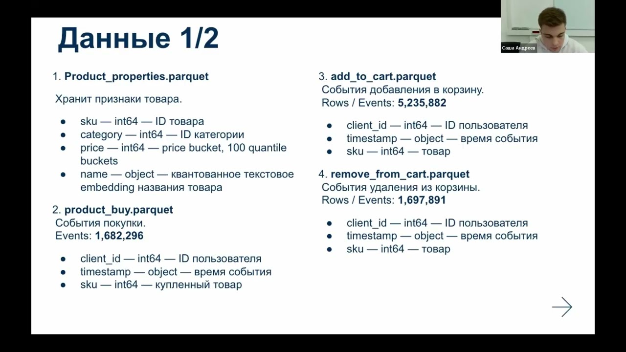 DeepRecSys, семинар 8: RecSys Challenge 2025