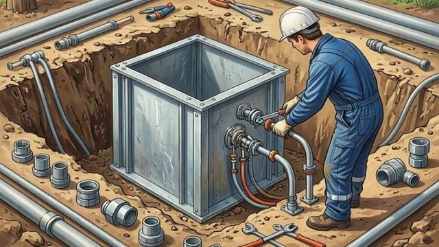 Размещение скважины на участке по нормам СНиП