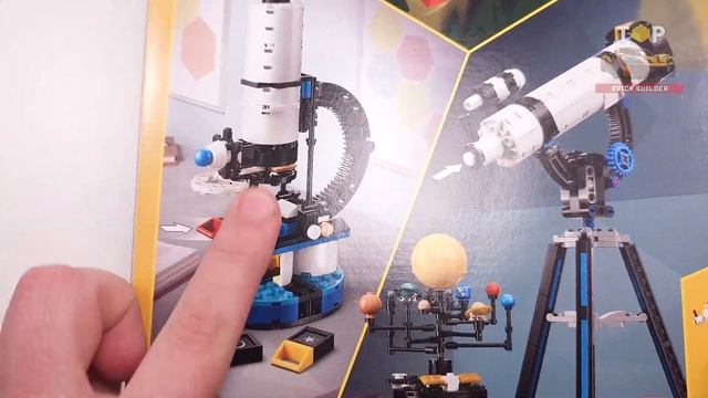 LEGO Creator 3в1 Космический телескоп (31378) [278 деталей] Микроскоп и НЛО. Инструкция по сборке