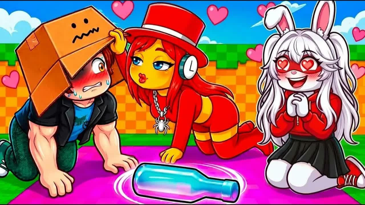No Face Boy ИГРАЕТ В КРУТИ БУТЫЛКУ на СЕРВЕРЕ ДЛЯ ЗНАКОМСТВ