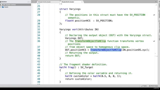 53 Converting A Custom Unlit Shader To URP