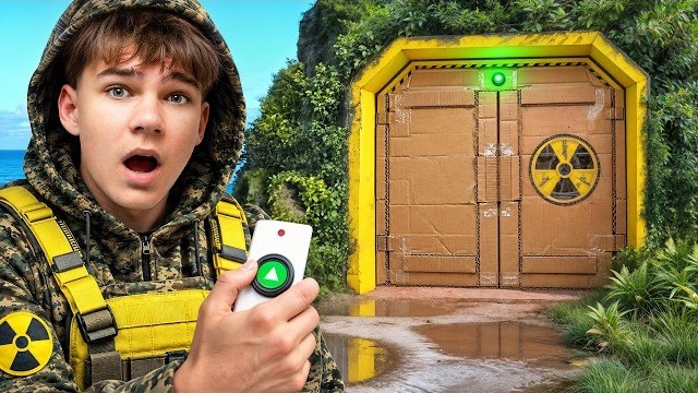 24 ЧАСА В КАРТОННОМ БУНКЕРЕ!! ПРЯТКИ В КОРОБКАХ