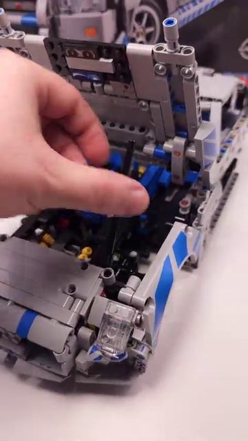 LEGO Technic Mercedes-Benz SLS Black Series MOC (42210) [1099 деталей]. Альтернативная сборка для Ni