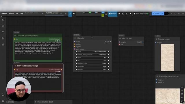 🔥 Генерация текстур с помощью ComfyUI и SDXL 🔥 / Generating Textures With ComfyUI And SDXL EN SUBS