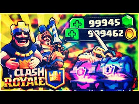 Открытие СМС сундуков на сервере[clash_royale] и бой с Джейсоном))