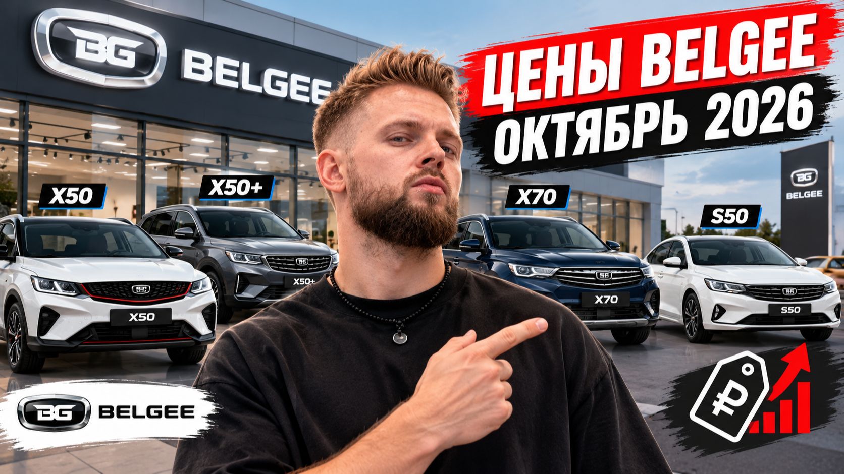 BELGEE: ЦЕНЫ ОКТЯБРЬ 2026 - X50, X50+, X70 и S50 | Сколько стоят новые BELGEE?