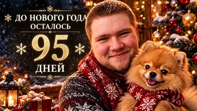 до нового года осталось 95 дней