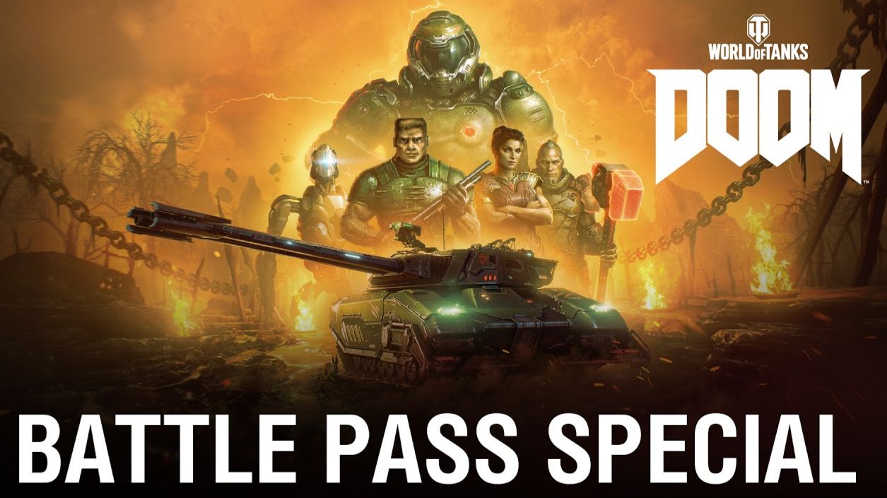 Корбен смотрит: Спецвыпуск Боевого пропуска: DOOM | World Of Tanks