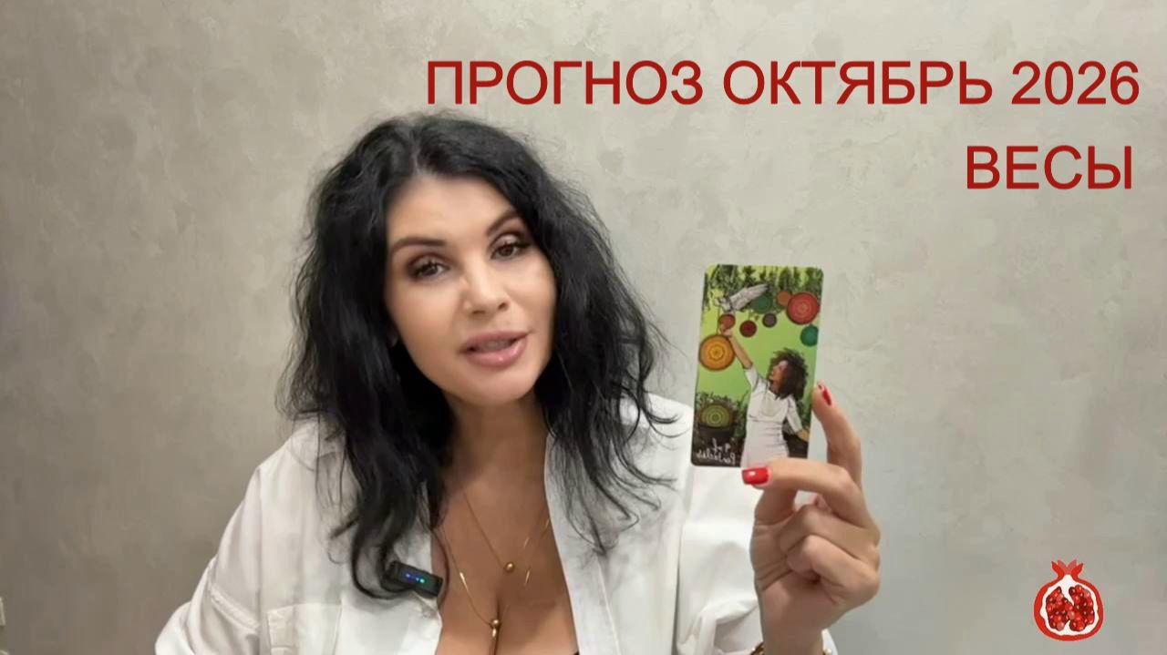 ПРОГНОЗ ТАРО ВЕСЫ на ОКТЯБРЬ 2026