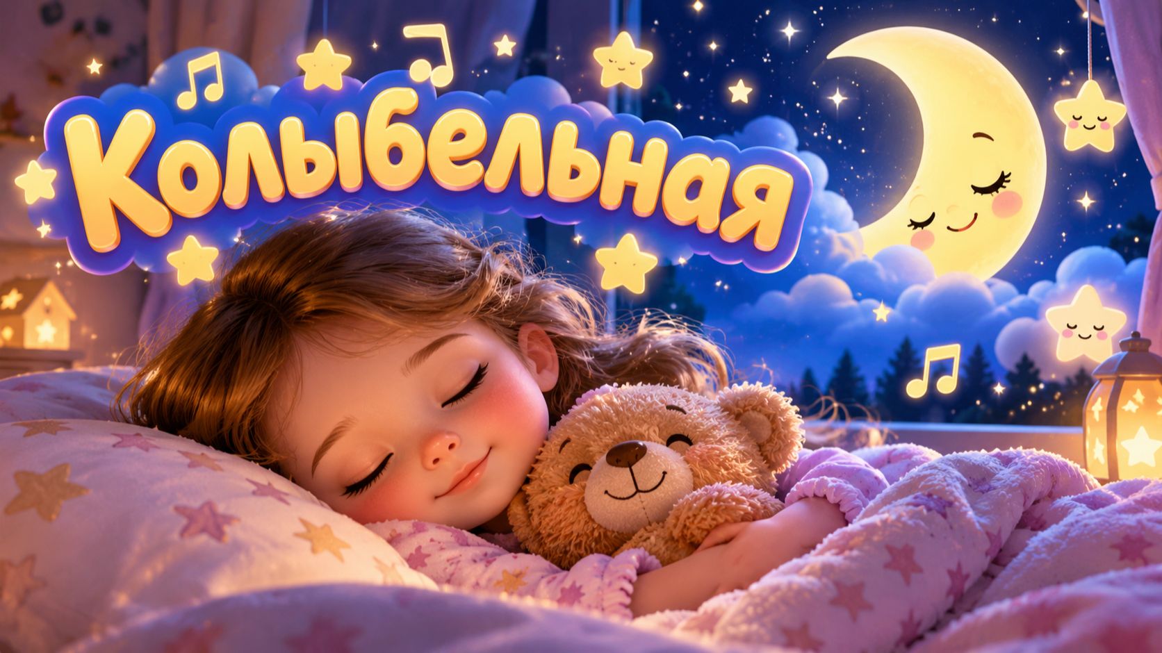 🌙 Колыбельная для глубокого сна малышей | Нежная музыка для сна | 3 часа 😴