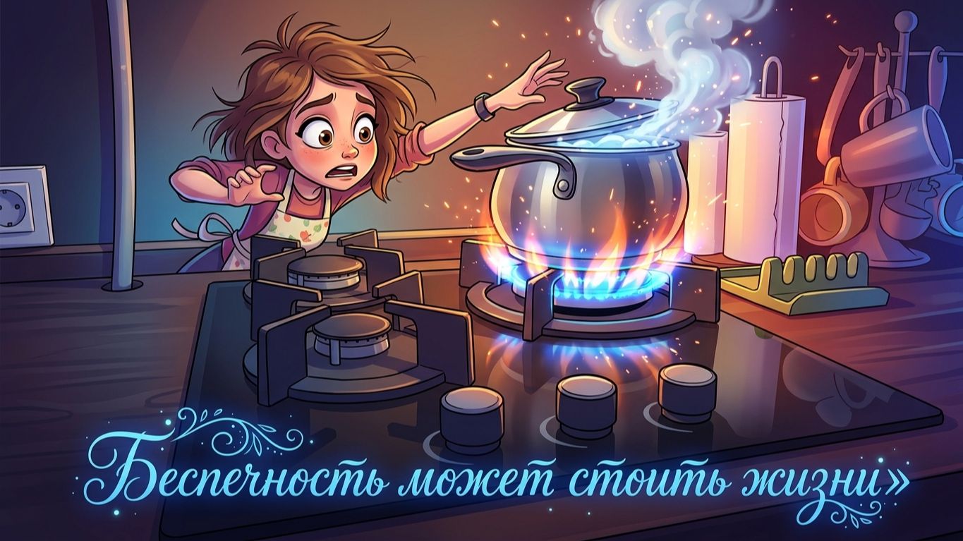 🏠🔥 ПОЖАРНАЯ БЕЗОПАСНОСТЬ ДОМА: ПРАВИЛА, КОТОРЫЕ СПАСАЮТ ЖИЗНЬ! 🚒💙