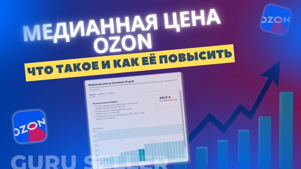 Медианная цена OZON - что это такое и как ее повысить