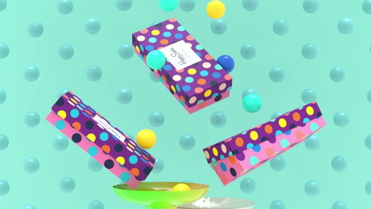 Hоски Happy Socks - Lots Of Dots, Lots Of Fun