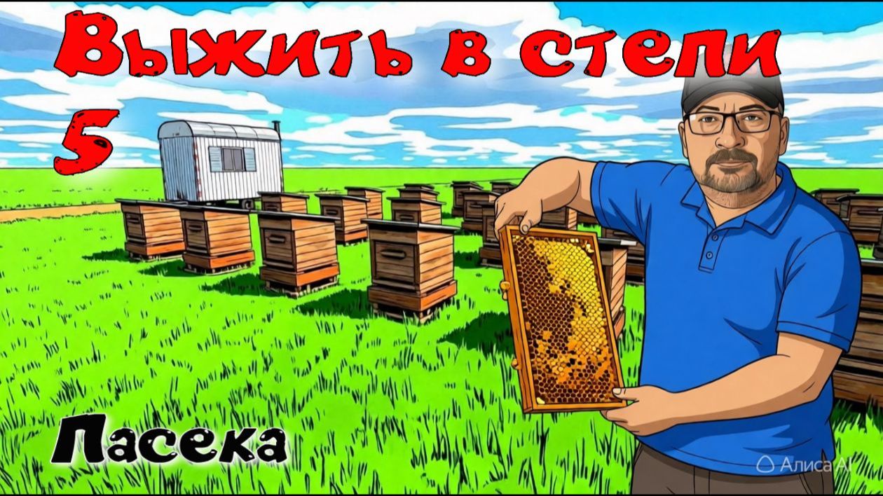 Farming Simulator 25. FS 25. Выжить в степи №5. Пасека.
