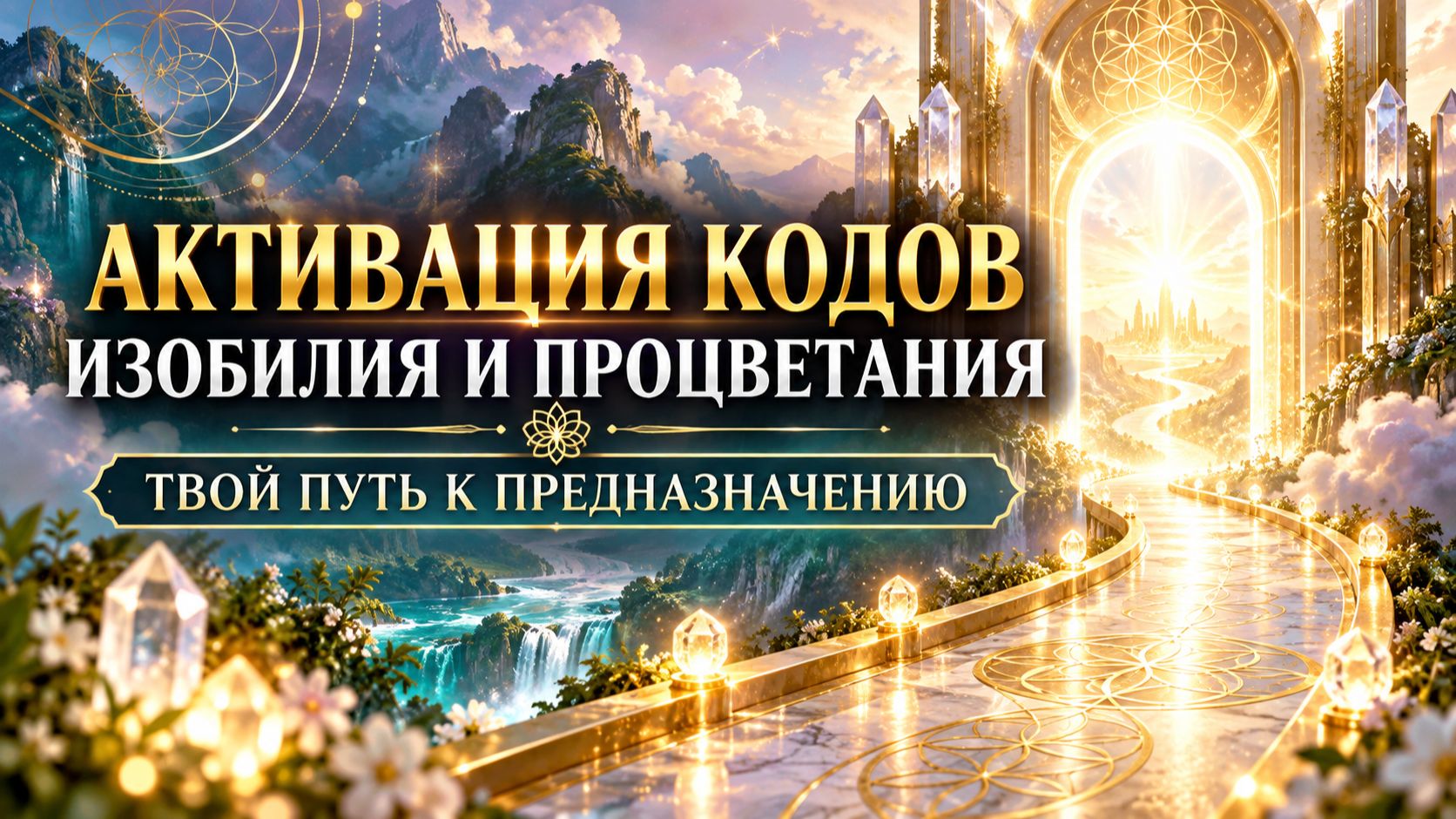 Активация кодов изобилия и процветания. Твой путь к предназначению