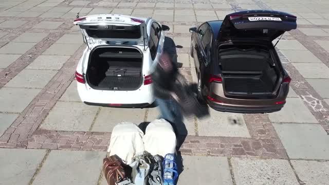 Багажники Шкода Рапид и Веста универсал