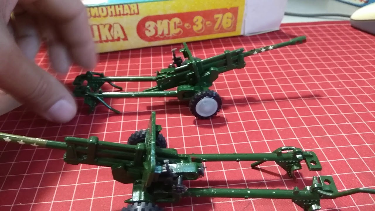 Зис-3 масштаб 1:43 Бишкек СССР