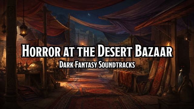 Horror At The Desert Bazaar D&D TTRPG Embience Background Music 1 Hour By RPG Soundtracks