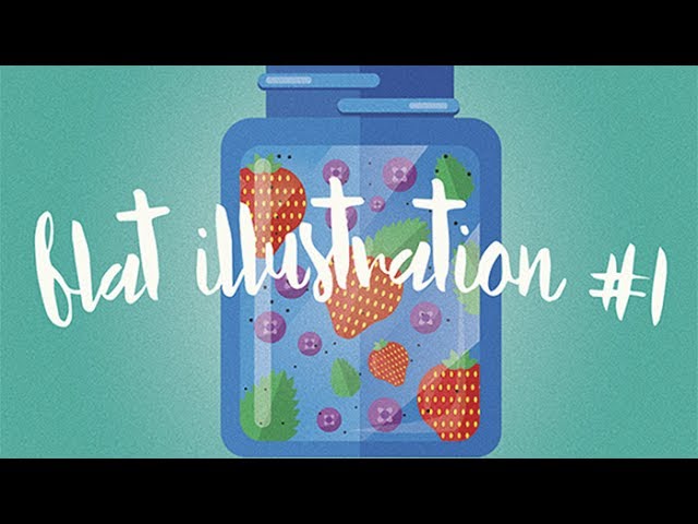 Flat Illustration / флэт иллюстрация #1