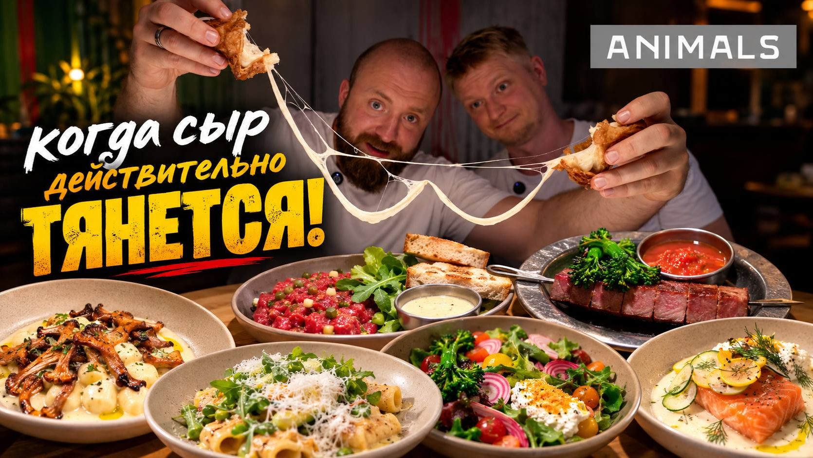 У этого ресторана своя сыроварня! Animals. Славный обзор.