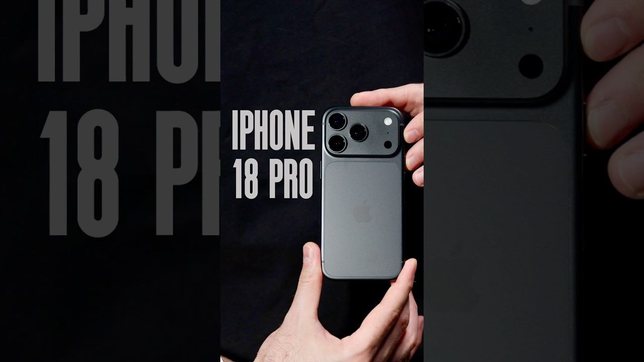 Распаковка IPhone 18 Pro Black