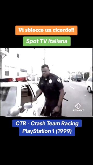 старая реклама Ps1 игры Crash