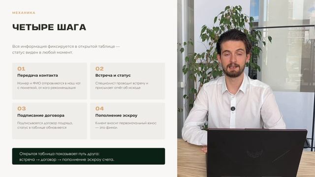8. Программа рекомендаций. Платеж по ипотеке от нашей компании