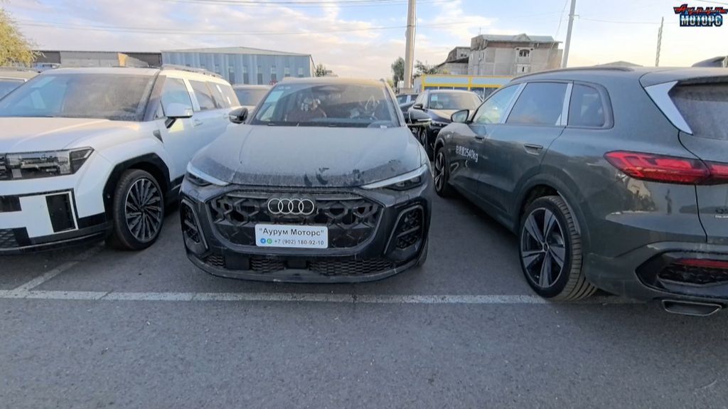 Audi Q5L (с проекцией и с пневмой ) из Бишкека под ключ, доставка автомобиля до 10 дней