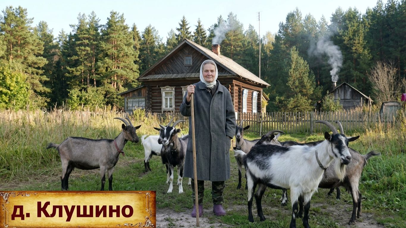 Переехала из Подмосковья в деревню. Добрая жилая деревня в лесах. Удивились увидев здесь жизнь.