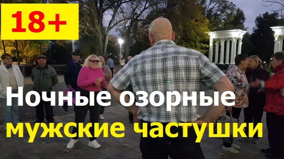 20260927 Ночные озорные ЧАСТУШКИ мужские под гармонь Сильный мужчина поёт куплеты парк город Орёл г
